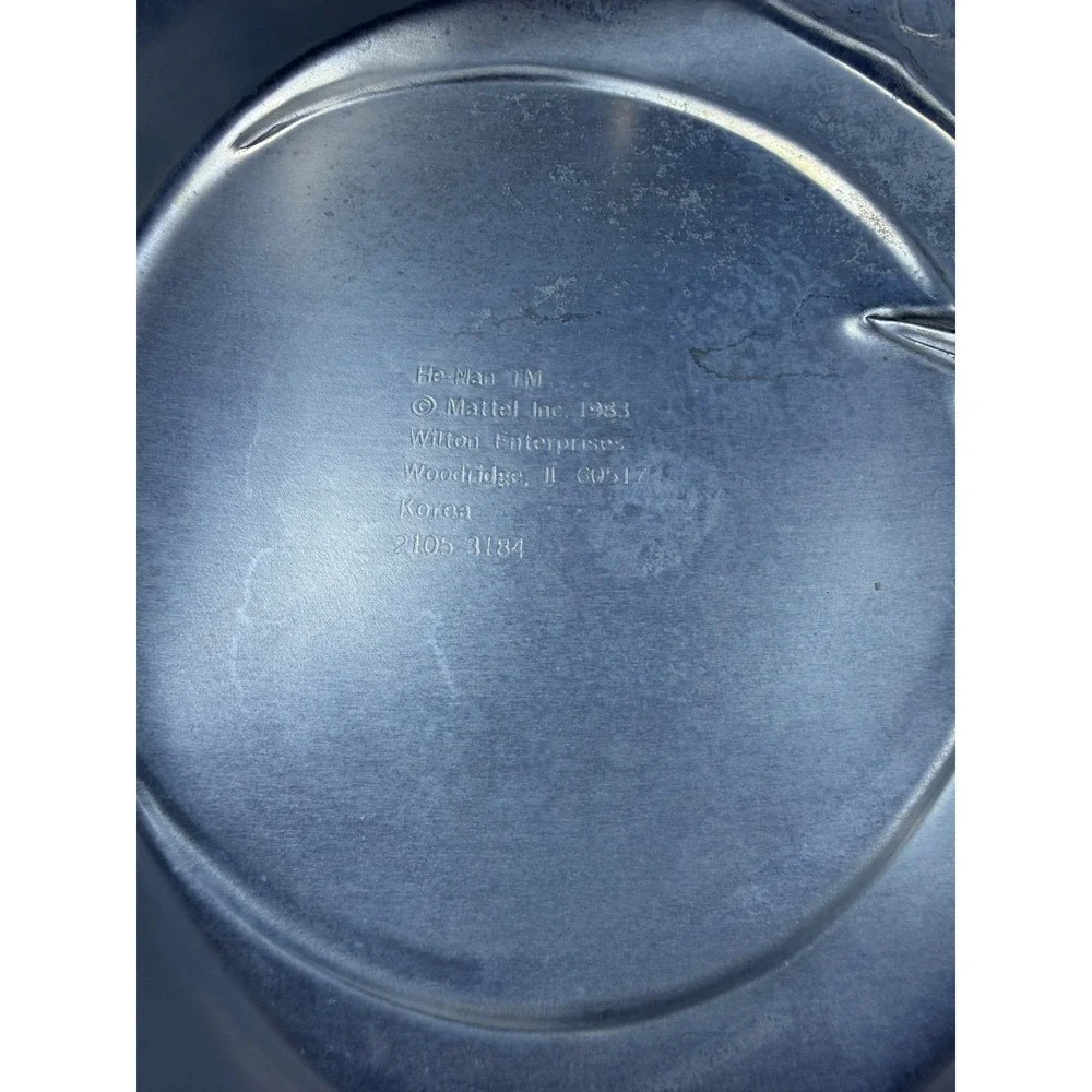 Vintage 1983 Wilton He-Man Masters of the Universe Aluminum Cake‎ Pan 2105-3184